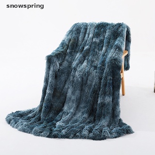 snowspring super suave piel sintética coral polar manta elegante esponjosa manta sofá mantas co