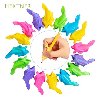 HEKTNER Writing Supplies Kids Pen Holder 10pcs/lot Correction Pen Holder Fish Pencil Grasp Posture Tool Writing Tool Writing Aid Grip Silicone Children Baby Learning Pencil Grasp