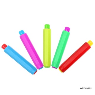withakiss Colourful Chalk Holders Non Dust Clean Teaching Helper Teacher Education Tool