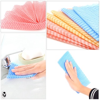 Lovinghome paños de limpieza reutilizables desechables toallas de limpieza toallas de cocina paños de cocina resistente no tejido (3)