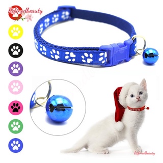 Collar De Gato Con Campanas Collar Hebilla Ajustable PequeñO Perro Cachorro Gatito Collares Accesorios Para Mascotas Collars