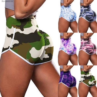 [bgk] pantalones cortos de entrenamiento para mujer scrunch booty gym yoga pantalones cintura deportes polainas (1)
