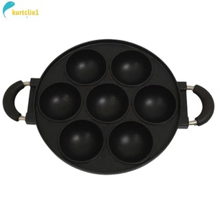 (venta Caliente) 7 agujeros De cocina/pastel/utensilios De hierro antiadherente antiadherente Para cocina cocina