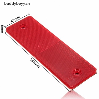 [buddyboyyan] Cinta adhesiva de plástico para coche, advertencia reflectante, placa de seguridad, cinta reflectora caliente (9)