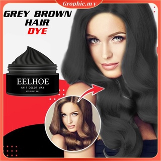 Eelhoe 30ml tinte desechable para el cabello colorido cera para el cabello barro/tinte Magickal