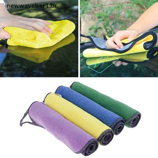 Fcc toalla De Microfibra absorbente Coral terciopelo Para limpieza De coche/cocina/hogar