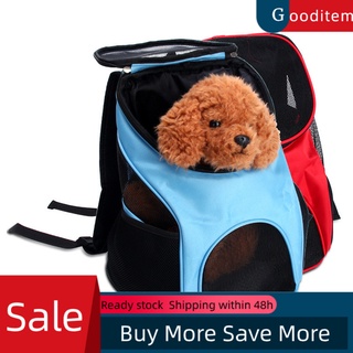 Gooditem mochila de malla transpirable para viaje al aire libre/perro/cachorro/mascota/bolsa frontal para pecho