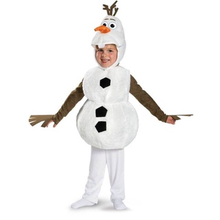 Cómodo de lujo de felpa Adorable niño Olaf disfraz de Halloween para niños pequeños favoritos de dibujos animados película muñeco de nieve fiesta vestir