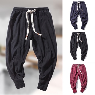 Pantalones harem pantalones anchos para hombre/sudaderas/sudaderas para correr/pantalones de Cintura/pantalones casuales