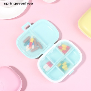 spef 8grids pill box organizador de pastillas estuche semanal contenedor de almacenamiento de medicina tableta libre