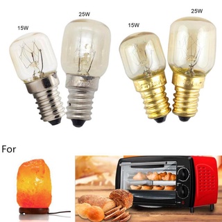 [luz]15w/25w E14 Mentol Lampu Tahan Panas Suhu - bombillas de horno de microondas resistentes a altas temperaturas, bombillas de cocina, bombillas de luz de sal