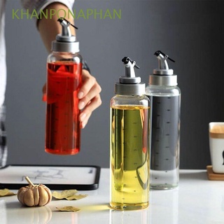 khanponaphan creativo salsa botella accesorios dispensador de aceite condimento botella de cocina cocina vidrio herramientas de vinagre vertedor de aceite pulverizador