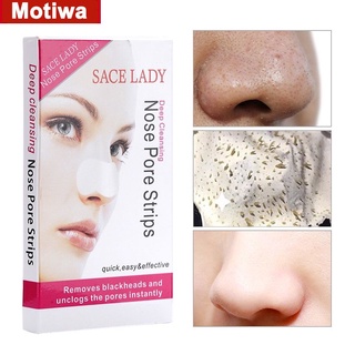 SACE LADY Blackhead Remover Strips Deep Cleansing Nose Pore Cleaner Facial Mask 1pcs motiwational.co
