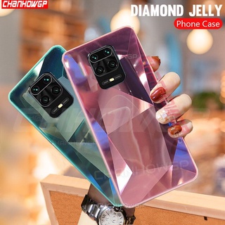 3D Crystal Diamond Case For Xiaomi Redmi Note 9S 9 S Glitter Mirror Laser Phone Cases For Redmi Note 8 9 Pro Max Back Cover Capa
