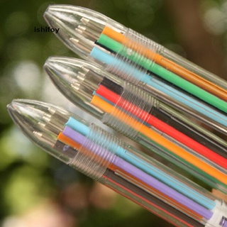 ishifoy creativo papelería multicolor bolígrafo de seis colores bolígrafo estudio co
