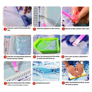 diy diamond kits de pintura para adultos, pinturas kit chen linong (6)