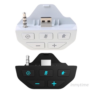 inm controlador de mango potenciador de sonido estéreo auriculares adaptador convertidor de auriculares para -xbox one inalámbrico gamepad