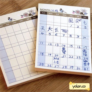 yolan school nota adhesiva color memo pad ins color notas diario bloc de notas diy decoración papelería bloc de notas