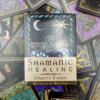 sidi shamanic healing oracle cards 44 cartas baraja tarot completo inglés mesa juego de cartas misteriosa adivinación amigo fiesta