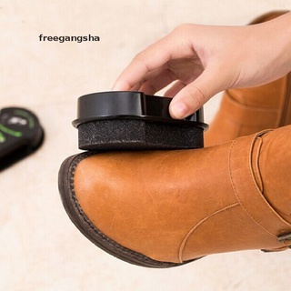 [freegangsha] nuevo brillo rápido zapatos brillo esponja cepillo pulido limpiador de polvo herramienta de limpieza dgdz