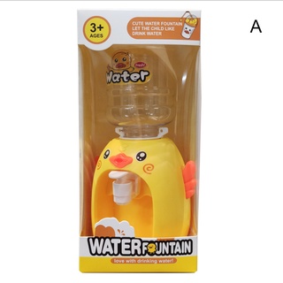 dispensador de agua de simulación para niños mini plástico duradero patrón de dibujos animados fácil de limpiar juguetes (2)