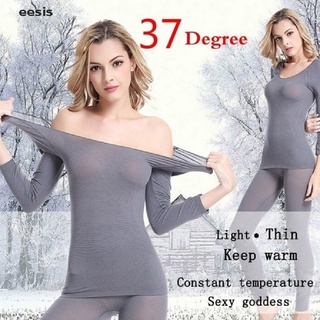 [eesis] ropa interior térmica de invierno caliente conjunto largo johns sin costuras térmica ropa interior caliente dfh (6)