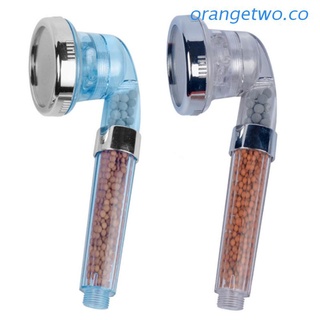 orangetwo - cabezal de ducha ajustable de 3 funciones de alta presión