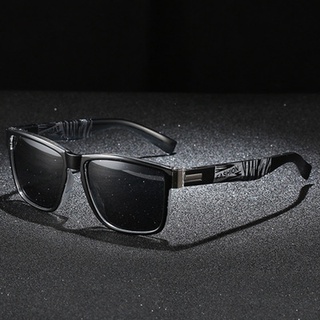 Moda Retro Hombres Cuadrado Polarizado Gafas De Sol De Lujo De La Marca Clásico Al Aire Libre Conducción Sombra De Para Hombre UV400