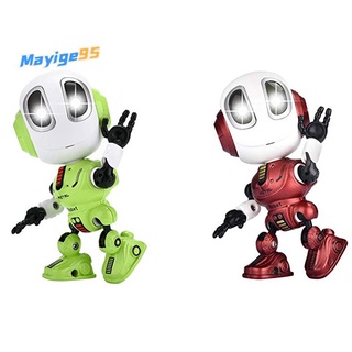 Recording Talking Robot for Kids Children Toys,Educational Robots Toys LED Eyes Contact Control Best Birthday Gifts for 3 Year Old Up(GREEN)