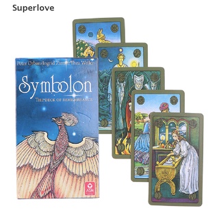 Superlove Symbolon Deck Oracle Cards Tarot Cards Party Prophecy Divination Board Game Gift .