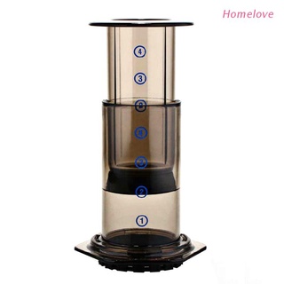 HLove New Filter Glass Espresso Coffee Maker Portable Cafe French Press CafeCoffee Pot For AeroPress Machine