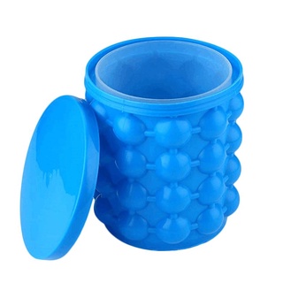Xgs cubeta De hielo De silicona Para almacenamiento De Cubos De hielo De silicona Conveniente Azul 0525 (3)