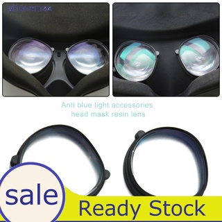 phonemax 1 par de auriculares vr gafas protectoras anti-blu-rays con marco desmontable magnético ultra-delgado vr auriculares miopía lentes para oculus quest 2
