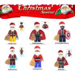 Lego Minifigures Capitán América Bloques De Construcción Juguetes Para Niños Regalo De Navidad
