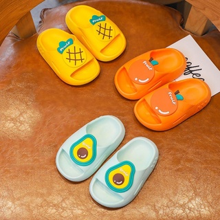 Verano Bebé Niños Niñas Chanclas Encantador Diseño De Frutas Transpirable Suave Suela Zapatillas