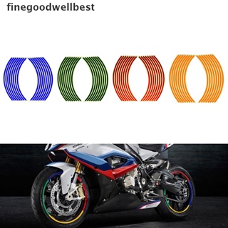 fbco - adhesivo universal para rueda, diseño de llanta reflectante, cinta adhesiva para bicicleta, motocicleta
