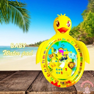 Alfombrilla de juego para niños, cojín de agua, juego de playa, inflable, pato