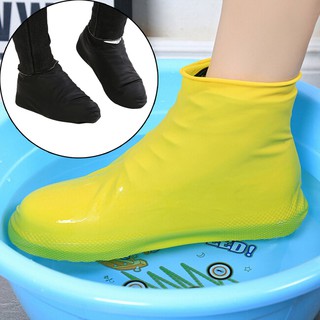 reutilizable látex impermeable zapatos de lluvia cubre antideslizante botas de lluvia mnkg