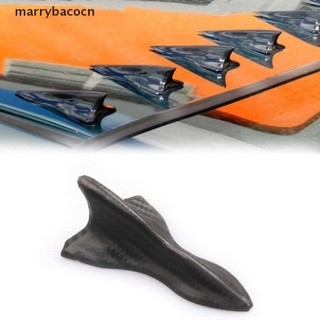 marrybacocn - aleta de tiburón para coche, cola de techo, accesorios de coche, aleta de tiburón, fibra de carbono
