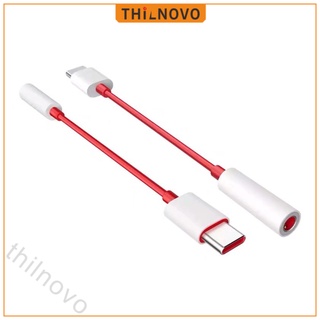 Thilnovo OnePlus 7T/6t/8pro Headset Adapter Cable Typec Voice Line Control Call OPPOReno4 Conversion