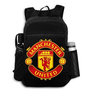 ❤Promoción❤Manchester United Football Club ligero plegable mochila de viaje Daypack impermeable portátil Packbag Camping senderismo bolsa