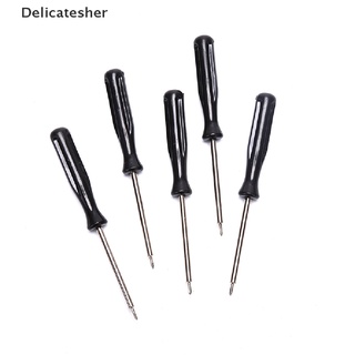 [delicatesher] nintendo switch ns joy-con y00/y1.5 destornillador para tornillos en forma de y tri-wing caliente (4)