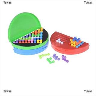 <yuwan> rompecabezas clásico pirámide placa iq mente juego cerebro teaser niños juguetes educativos