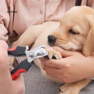 DT tijeras de acero inoxidable para perros y gatos/tijeras cortadoras de uñas para mascotas