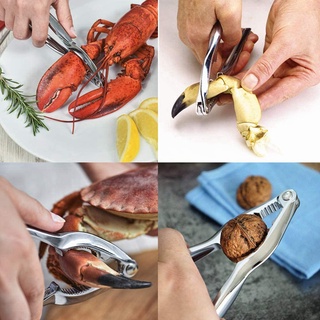 3 Pieces Seafood Tools Set Lobster Crackers Crab Crackers Sets Set M8CO (3)