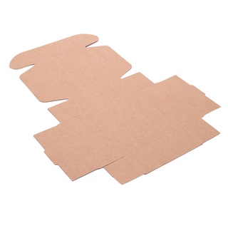 Paper Handmade Soap Box Brown Paper Candy/Accessories Box Kraft Paper DIY Gift Packing Box(50Pcs) (6)