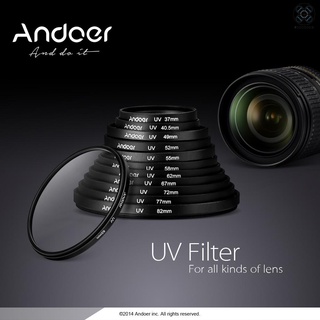 Rcgo Lentes de Filtro Andoer Uv Uv de 58 mm Para cámara Canon Nikon Dslr (6)