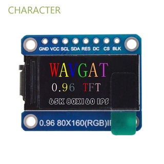 Character 3.3V Spi interfaz para Arduino Diy a todo Color 0.96 pulgadas 8 pines pantalla LCD IC pantalla LCD Tft módulo/Multicolor