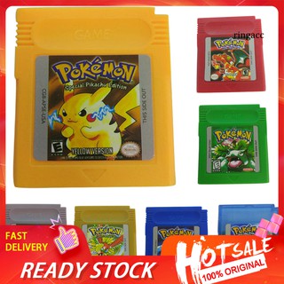 Cartucho De Cartas Rc_Game Para Nintendo Pokemon Gbc Game Boy versión De Color consola