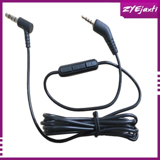 Reemplazo De Cable De Audio De 3,5 Mm A 2,5 Y Micrófono Remoto Para OE2 OE2i Headet